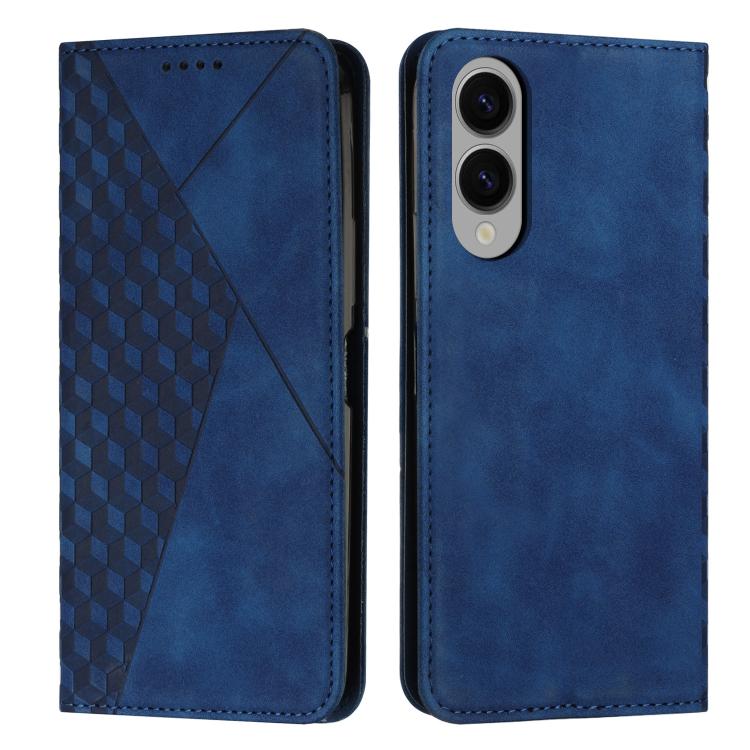 Diamond Splicing Skin Feel Magnetic Leather Phone Case, For Samsung Galaxy S25 FE 5G, For Samsung Galaxy S25 Edge 5G, For Samsung Galaxy S25 / S24 5G, For Samsung Galaxy S25+ / S24+ 5G