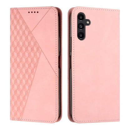 Diamond Splicing Skin Feel Magnetic Leather Phone Case, For Samsung Galaxy S26+ 5G, For Samsung Galaxy S26 Ultra 5G, For Samsung Galaxy S26 5G, For Samsung Galaxy S25 FE 5G