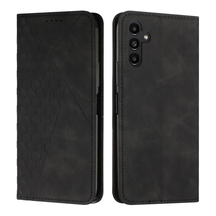 Diamond Splicing Skin Feel Magnetic Leather Phone Case, For Samsung Galaxy S26+ 5G, For Samsung Galaxy S26 Ultra 5G, For Samsung Galaxy S26 5G, For Samsung Galaxy S25 FE 5G