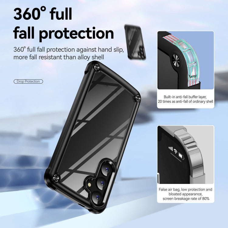 TPU + PC Lens Protection Phone Case, For Samsung Galaxy S25+ 5G, For Samsung Galaxy S25 Ultra 5G, For Samsung Galaxy S24 FE 5G