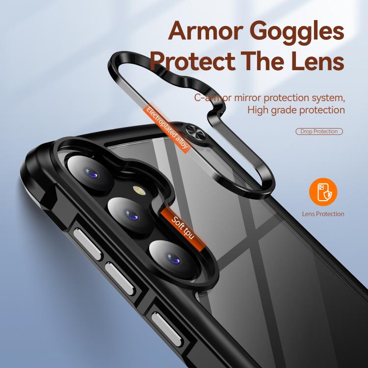 TPU + PC Lens Protection Phone Case, For Samsung Galaxy S26+ 5G, For Samsung Galaxy S26 Ultra 5G, For Samsung Galaxy S26 5G, For Samsung Galaxy S25 FE 5G, For Samsung Galaxy S25 Edge 5G, For Samsung Galaxy S25 5G