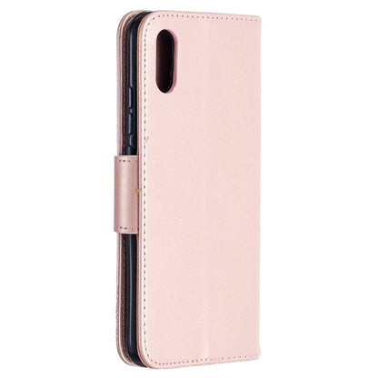 Two Butterflies Embossing Pattern Horizontal Flip Leather Case with Holder & Card Slot & Wallet & Lanyard, For Xiaomi Redmi 9A, For Xiaomi Redmi 9C