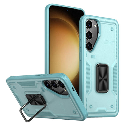 Ring Holder PC Hybrid TPU Phone Case, For Samsung Galaxy S23+ 5G, For Samsung Galaxy S23 5G, For Samsung Galaxy S22 Ultra 5G