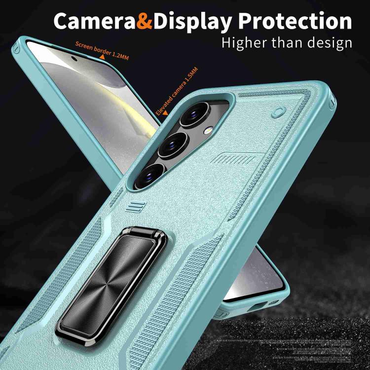 Ring Holder PC Hybrid TPU Phone Case, For Samsung Galaxy S25 5G, For Samsung Galaxy S25+ 5G, For Samsung Galaxy S25 Ultra 5G