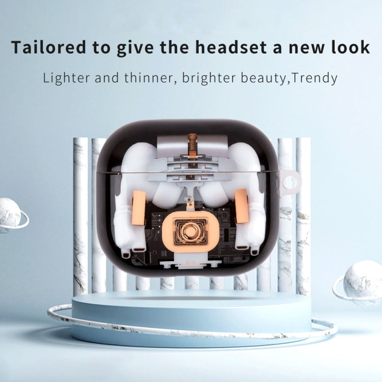 Mechanical Structure Earbuds Box Protective Case, For AirPods 4