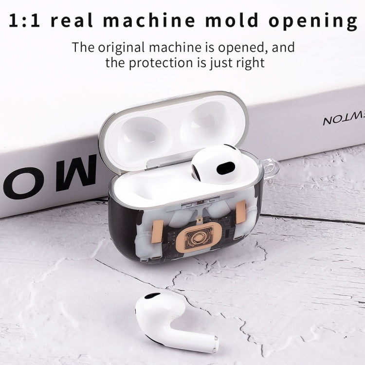 Mechanical Structure Earbuds Box Protective Case, For AirPods 4