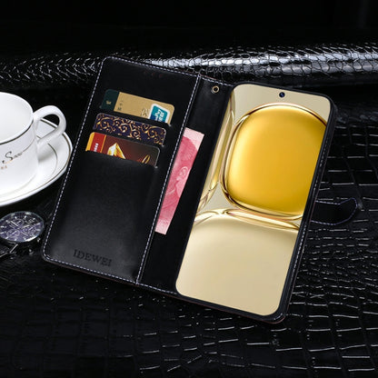 idewei Crocodile Texture Leather Phone Case, For Samsung Galaxy S25 5G, For Samsung Galaxy S25+ 5G, For Samsung Galaxy S25 Ultra 5G, For Samsung Galaxy S24 FE 5G