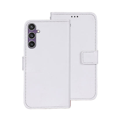 idewei Crazy Horse Texture Leather Phone Case, For Samsung Galaxy S25 Ultra 5G, For Samsung Galaxy S24 FE 5G