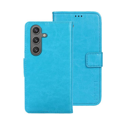 idewei Crazy Horse Texture Leather Phone Case, For Samsung Galaxy S25 Edge 5G, For Samsung Galaxy S25 5G, For Samsung Galaxy S25+ 5G