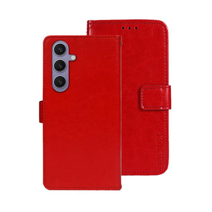 idewei Crazy Horse Texture Leather Phone Case, For Samsung Galaxy S25 Edge 5G, For Samsung Galaxy S25 5G, For Samsung Galaxy S25+ 5G