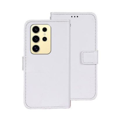 idewei Crazy Horse Texture Leather Phone Case, For Samsung Galaxy S25 Ultra 5G, For Samsung Galaxy S24 FE 5G