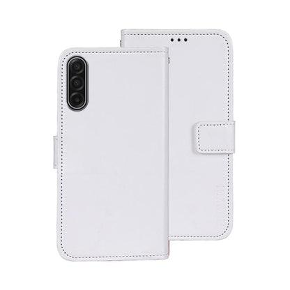 idewei Crazy Horse Texture Leather Phone Case, For Samsung Galaxy S25 FE 5G, For Samsung Galaxy A07 4G, For Samsung Galaxy A17 5G