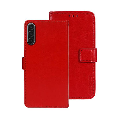 idewei Crazy Horse Texture Leather Phone Case, For Samsung Galaxy S25 FE 5G, For Samsung Galaxy A07 4G, For Samsung Galaxy A17 5G