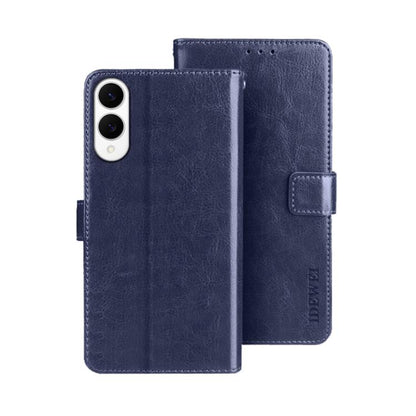 idewei Crazy Horse Texture Leather Phone Case, For Samsung Galaxy S25 Edge 5G, For Samsung Galaxy S25 5G, For Samsung Galaxy S25+ 5G