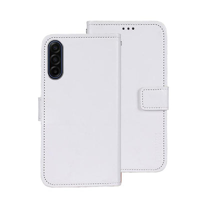 idewei Crazy Horse Texture Leather Phone Case, For Samsung Galaxy S25 FE 5G, For Samsung Galaxy A07 4G, For Samsung Galaxy A17 5G