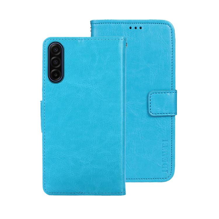 idewei Crazy Horse Texture Leather Phone Case, For Samsung Galaxy S25 FE 5G, For Samsung Galaxy A07 4G, For Samsung Galaxy A17 5G