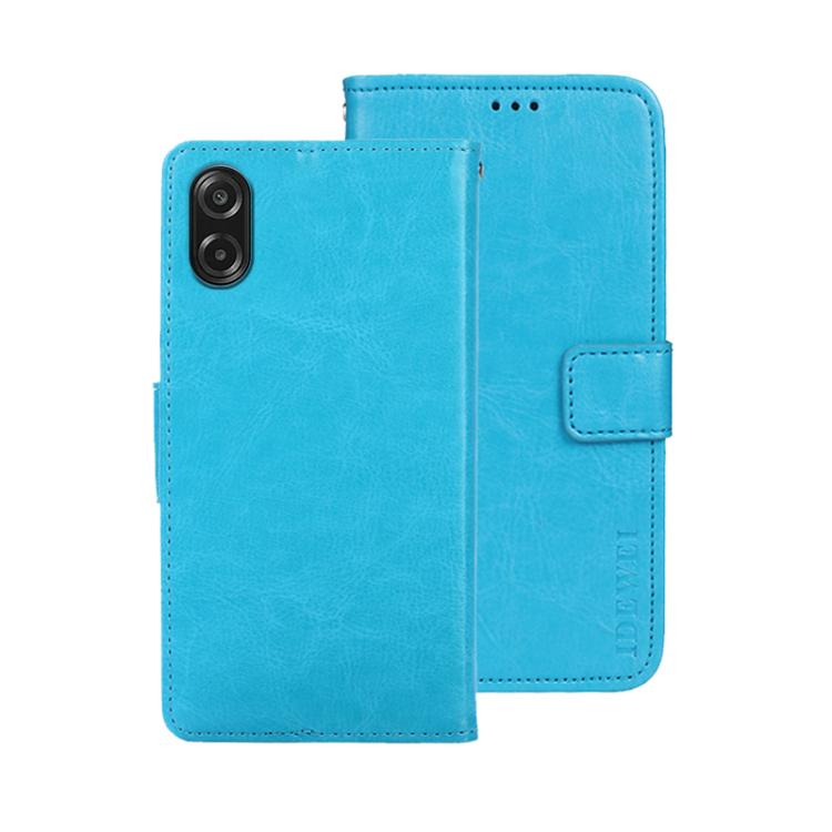 idewei Crazy Horse Texture Leather Phone Case, For Samsung Galaxy S25 FE 5G, For Samsung Galaxy A07 4G, For Samsung Galaxy A17 5G