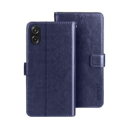 idewei Crazy Horse Texture Leather Phone Case, For Samsung Galaxy S25 FE 5G, For Samsung Galaxy A07 4G, For Samsung Galaxy A17 5G