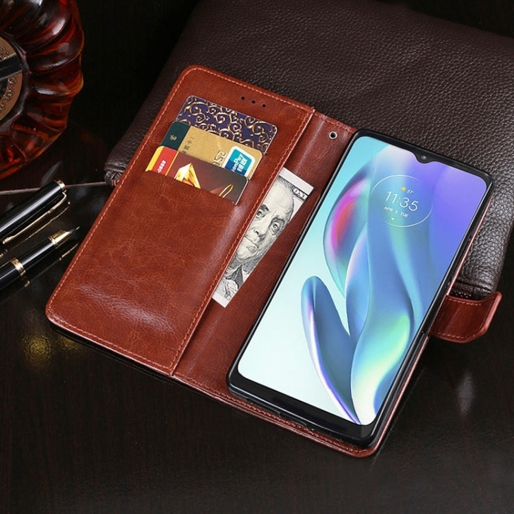 idewei Crazy Horse Texture Leather Phone Case, For Samsung Galaxy S25 Ultra 5G, For Samsung Galaxy S24 FE 5G