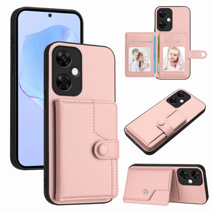 Button Card Bag RFID Anti-theft Phone Case, For OnePlus Nord CE4, For OnePlus Nord CE 3 Lite