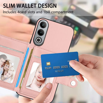 Button Card Bag RFID Anti-theft Phone Case, For OnePlus Nord CE4, For OnePlus Nord CE 3 Lite