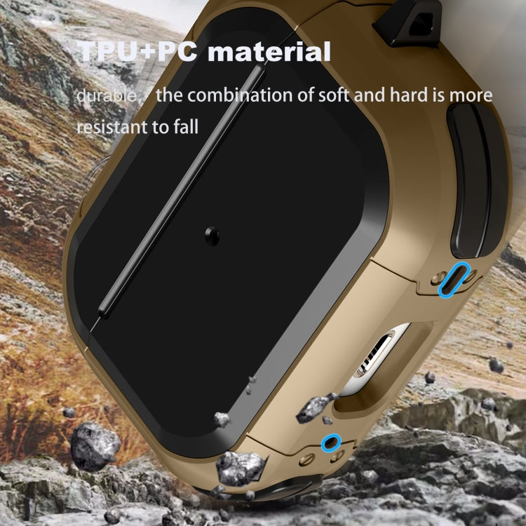 Thunder Mecha Wireless Bluetooth Earphones TPU Protective Case, For AirPods 4