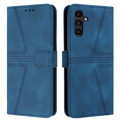 Triangle Solid Color Leather Phone Case, For Samsung Galaxy S25 FE 5G, For Samsung Galaxy S25 5G, For Samsung Galaxy S25+5G, For Samsung Galaxy S25 Ultra 5G