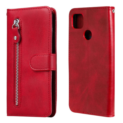 Fashion Calf Texture Zipper Horizontal Flip Leather Case with Stand & Card Slots & Wallet Function, For iPhone 12 Pro / 12, For iPhone 12 Pro Max, For Xiaomi Redmi 9C, For Xiaomi Redmi 9A
