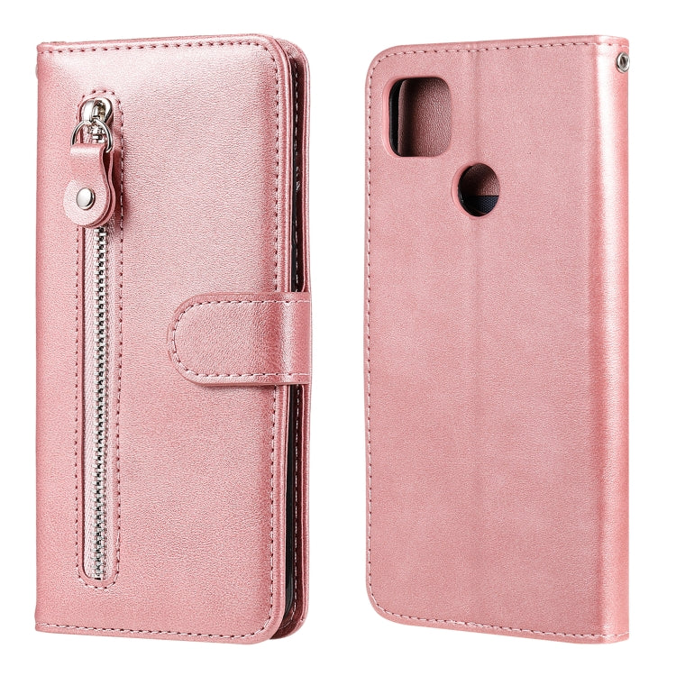 Fashion Calf Texture Zipper Horizontal Flip Leather Case with Stand & Card Slots & Wallet Function, For iPhone 12 Pro / 12, For iPhone 12 Pro Max, For Xiaomi Redmi 9C, For Xiaomi Redmi 9A