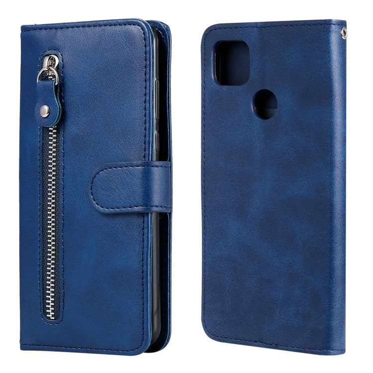 Fashion Calf Texture Zipper Horizontal Flip Leather Case with Stand & Card Slots & Wallet Function, For iPhone 12 Pro / 12, For iPhone 12 Pro Max, For Xiaomi Redmi 9C, For Xiaomi Redmi 9A