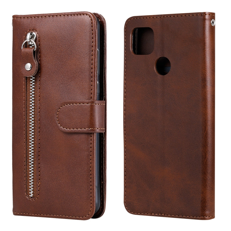 Fashion Calf Texture Zipper Horizontal Flip Leather Case with Stand & Card Slots & Wallet Function, For iPhone 12 Pro / 12, For iPhone 12 Pro Max, For Xiaomi Redmi 9C, For Xiaomi Redmi 9A