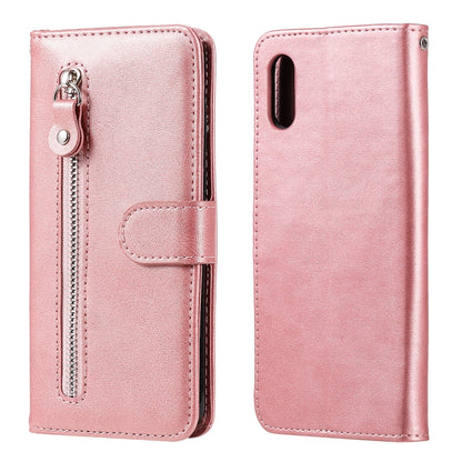 Fashion Calf Texture Zipper Horizontal Flip Leather Case with Stand & Card Slots & Wallet Function, For iPhone 12 Pro / 12, For iPhone 12 Pro Max, For Xiaomi Redmi 9C, For Xiaomi Redmi 9A