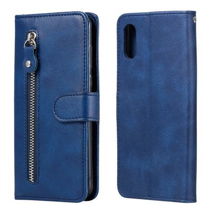 Fashion Calf Texture Zipper Horizontal Flip Leather Case with Stand & Card Slots & Wallet Function, For iPhone 12 Pro / 12, For iPhone 12 Pro Max, For Xiaomi Redmi 9C, For Xiaomi Redmi 9A