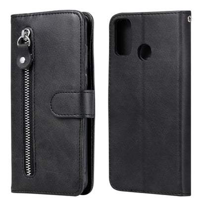 Fashion Calf Texture Zipper Horizontal Flip Leather Case with Stand & Card Slots & Wallet Function, For Samsung Galaxy Note20 Ultra, For Samsung Galaxy Note20, For Huawei Honor 9X Lite