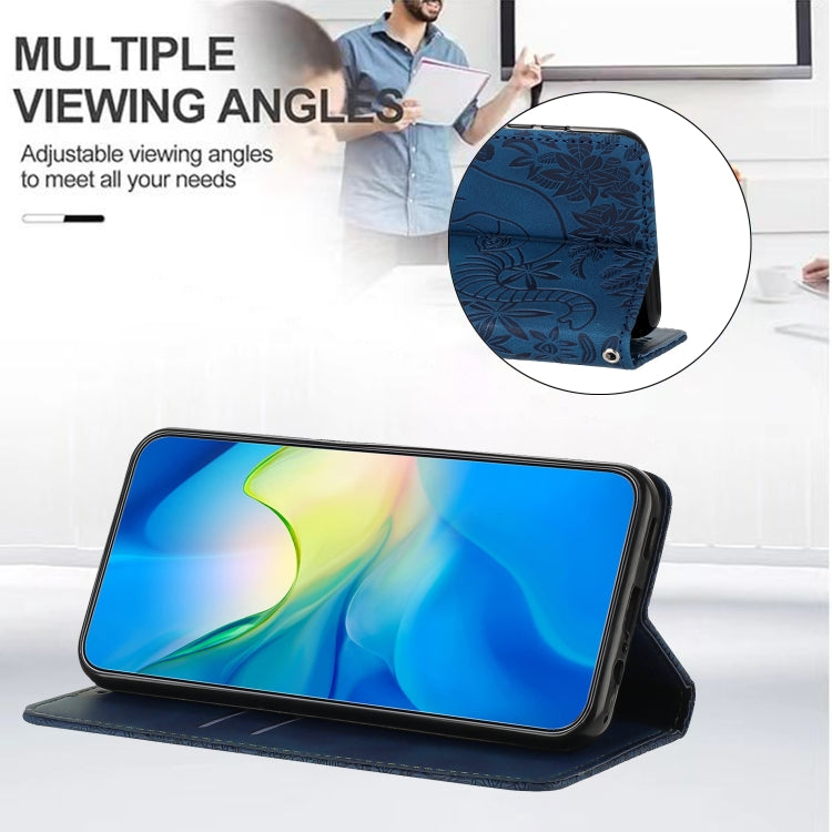 Retro Elephant Embossed Leather Phone Case, For Samsung Galaxy S25 5G, For Samsung Galaxy S25+ 5G, For Samsung Galaxy S25 Ultra 5G, For Samsung Galaxy S24 FE 5G