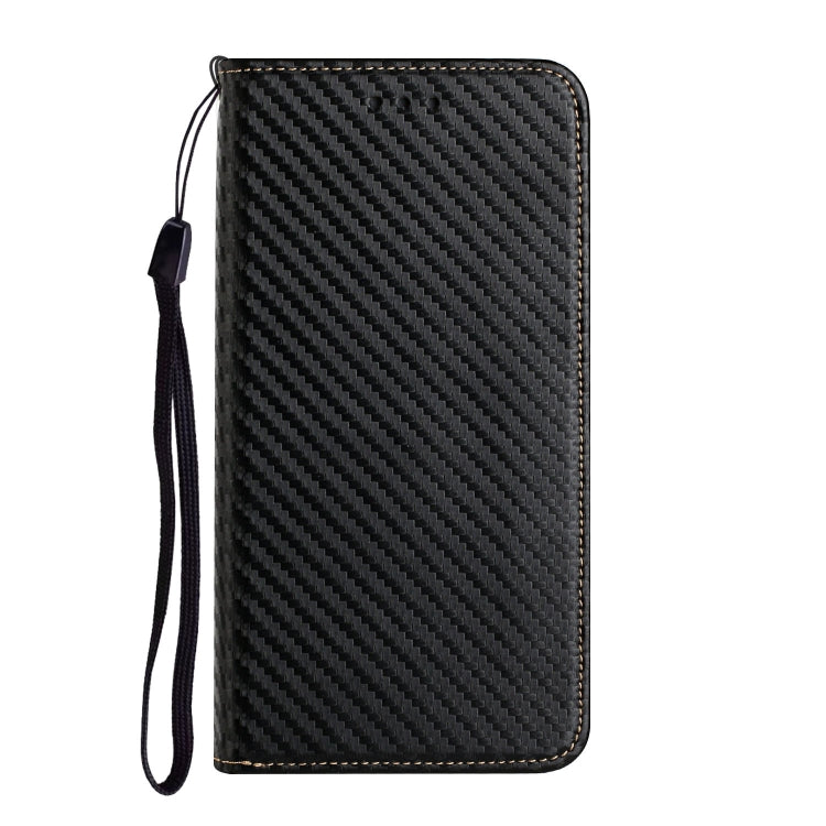 Carbon Fiber Texture Magnetic Flip Leather Phone Case, For Samsung Galaxy S25 5G, For Samsung Galaxy S25+ 5G, For Samsung Galaxy S25 Ultra 5G, For Samsung Galaxy S24 FE 5G