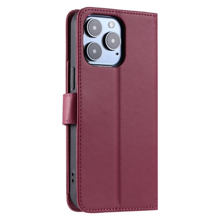 Ring Buckle Rhombic Leather Phone Case, For iPhone 14 Pro Max, For iPhone 7 / 8 / SE 2022, For iPhone 13 Pro Max, For iPhone 13 Pro