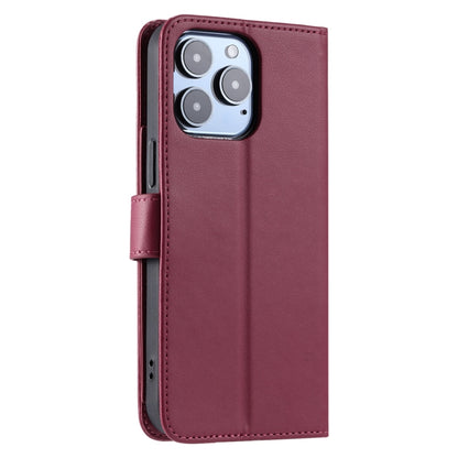 Ring Buckle Rhombic Leather Phone Case, For iPhone 14 Pro Max, For iPhone 7 / 8 / SE 2022, For iPhone 13 Pro Max, For iPhone 13 Pro