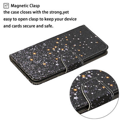 Colored Drawing Pattern Leather Phone Case, For Samsung Galaxy S25 5G