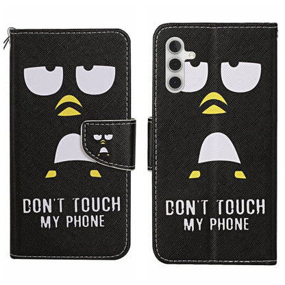 Colored Drawing Pattern Leather Phone Case, For Samsung Galaxy S25+ 5G
