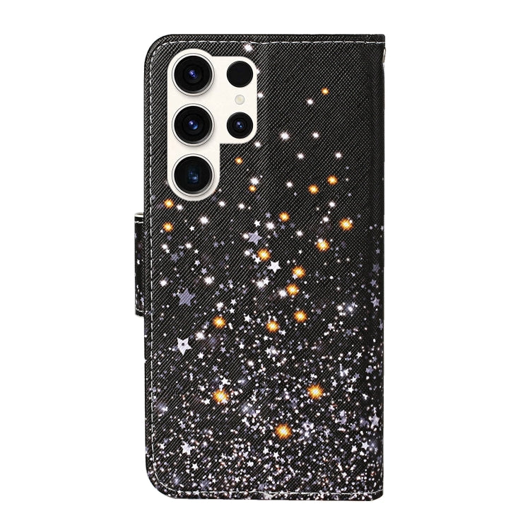 Colored Drawing Pattern Leather Phone Case, For Samsung Galaxy S25 Ultra 5G