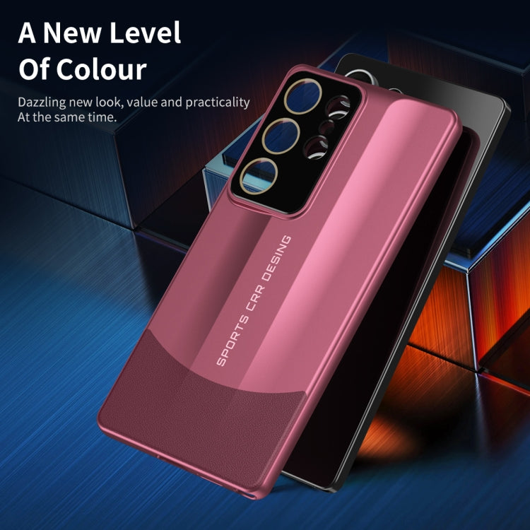 Vegetarian Leather Series Skin Feel Full Coverage Phone Case, For Samsung Galaxy S23 5G