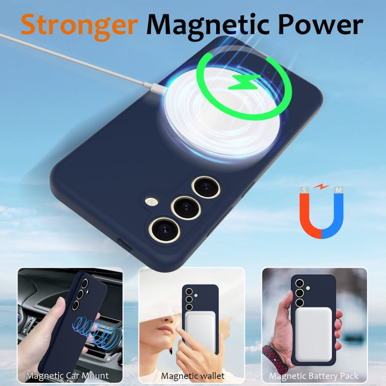 Shockproof Silicone Magsafe Phone Case, For Samsung Galaxy S24 5G