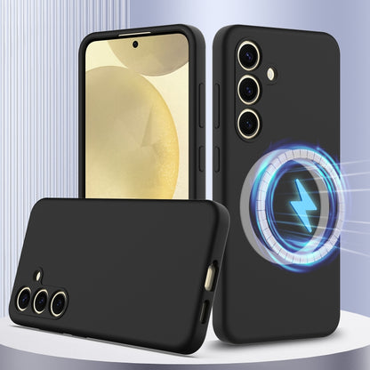Shockproof Silicone Magsafe Phone Case, For Samsung Galaxy S24 5G