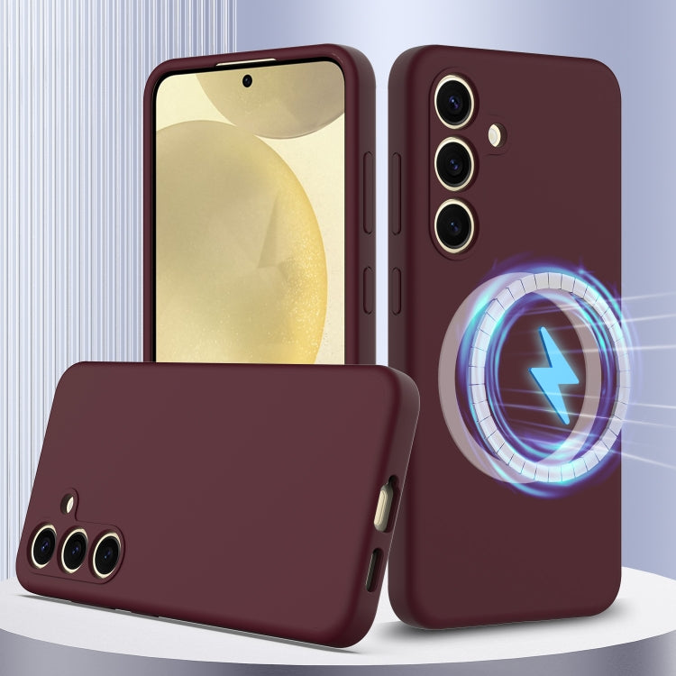 Shockproof Silicone Magsafe Phone Case, For Samsung Galaxy S24 5G