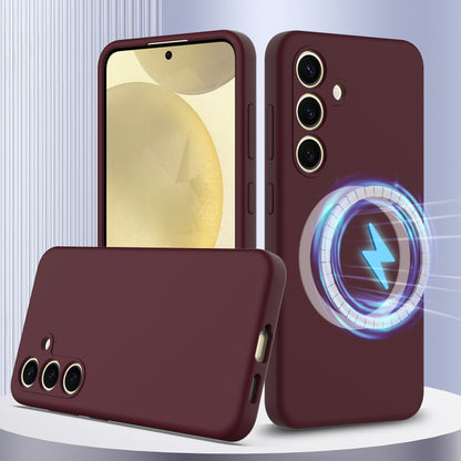Shockproof Silicone Magsafe Phone Case, For Samsung Galaxy S24 5G