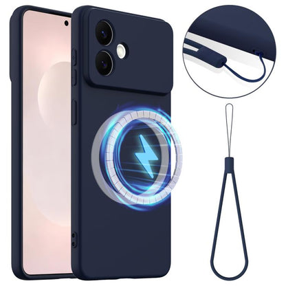 Shockproof Silicone Magsafe Phone Case, For Galaxy S26 FE 5G, For Samsung Galaxy S26+ 5G, For Samsung Galaxy S26 Edge 5G, For Samsung Galaxy S26 Ultra 5G, For Samsung Galaxy S26 5G, For Samsung Galaxy S25 FE 5G