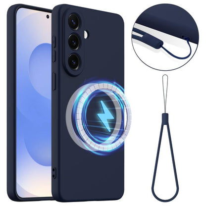 Shockproof Silicone Magsafe Phone Case, For Samsung Galaxy S26+ 5G, For Samsung Galaxy S26 Edge 5G, For Samsung Galaxy S26 Ultra 5G, For Samsung Galaxy S26 5G, For Samsung Galaxy S25 FE 5G, For Samsung Galaxy S25 Edge 5G