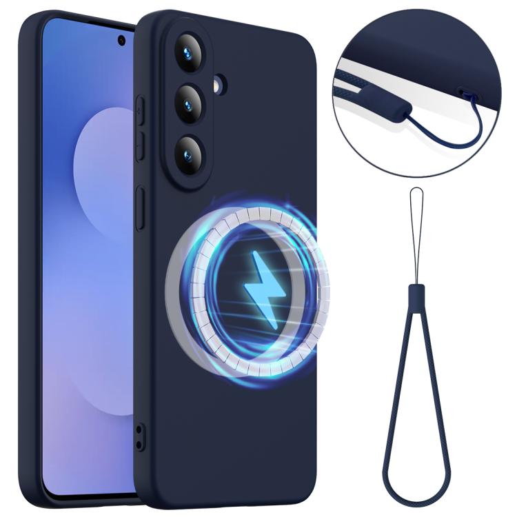 Shockproof Silicone Magsafe Phone Case, For Galaxy S26 FE 5G, For Samsung Galaxy S26+ 5G, For Samsung Galaxy S26 Edge 5G, For Samsung Galaxy S26 Ultra 5G, For Samsung Galaxy S26 5G, For Samsung Galaxy S25 FE 5G