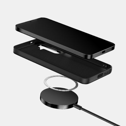 ABEEL 6D Micro Relief MagSafe Magnetic Phone Case, For Samsung Galaxy S25 5G, For Samsung Galaxy S25+ 5G, For Samsung Galaxy S25 Ultra 5G, For Samsung Galaxy S24 FE 5G, For Samsung Galaxy S24 Ultra 5G, For Samsung Galaxy S24+ 5G, For Samsung Galaxy S24 5G